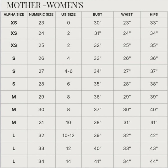 MOTHER NWT Riveting Rambler High Waist Zip Sneak Bending The Rules size 30 - Picture 10 of 11